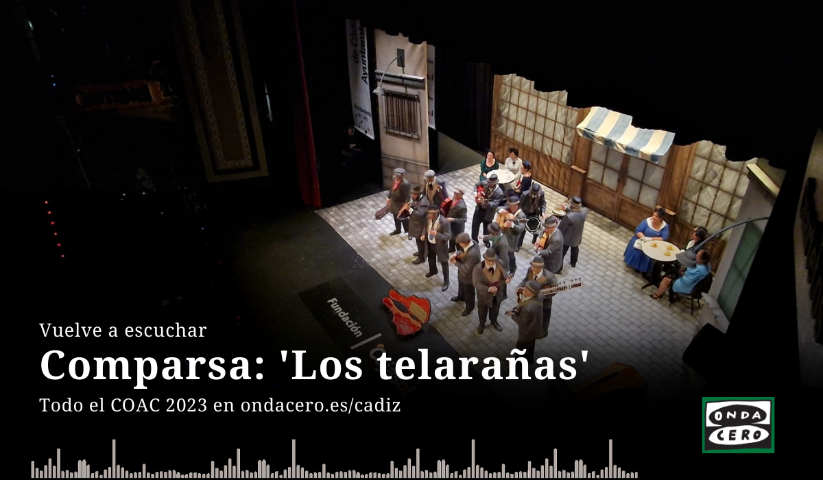Así ha sido la actuación de la comparsa 'Los telarañas' en los preliminares del COAC 2023 Así ha sido la actuación de la comparsa 'Los telarañas' en los preliminares del COAC 2023