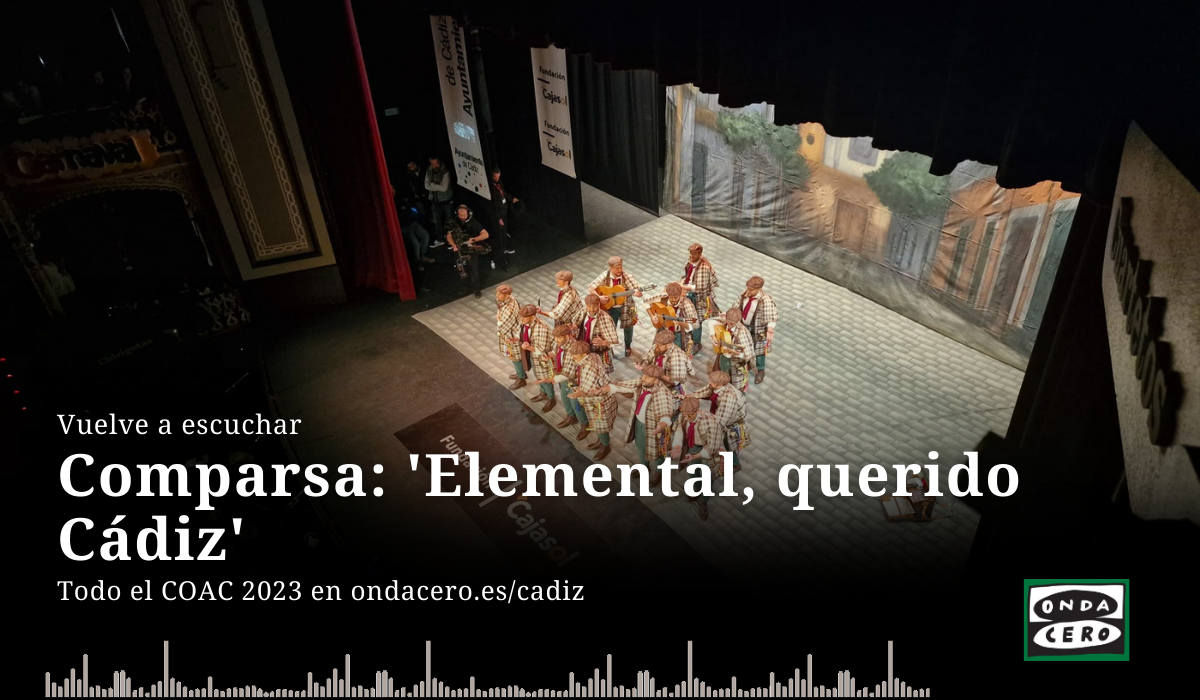 Así ha sido la actuación de la comparsa 'Elemental, querido Cádiz' en los preliminares del COAC 2023 Así ha sido la actuación de la comparsa 'Elemental, querido Cádiz' en los preliminares del COAC 2023