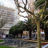 Imagen de la plaza de San Pablo de A Coruña. Wikipedia.