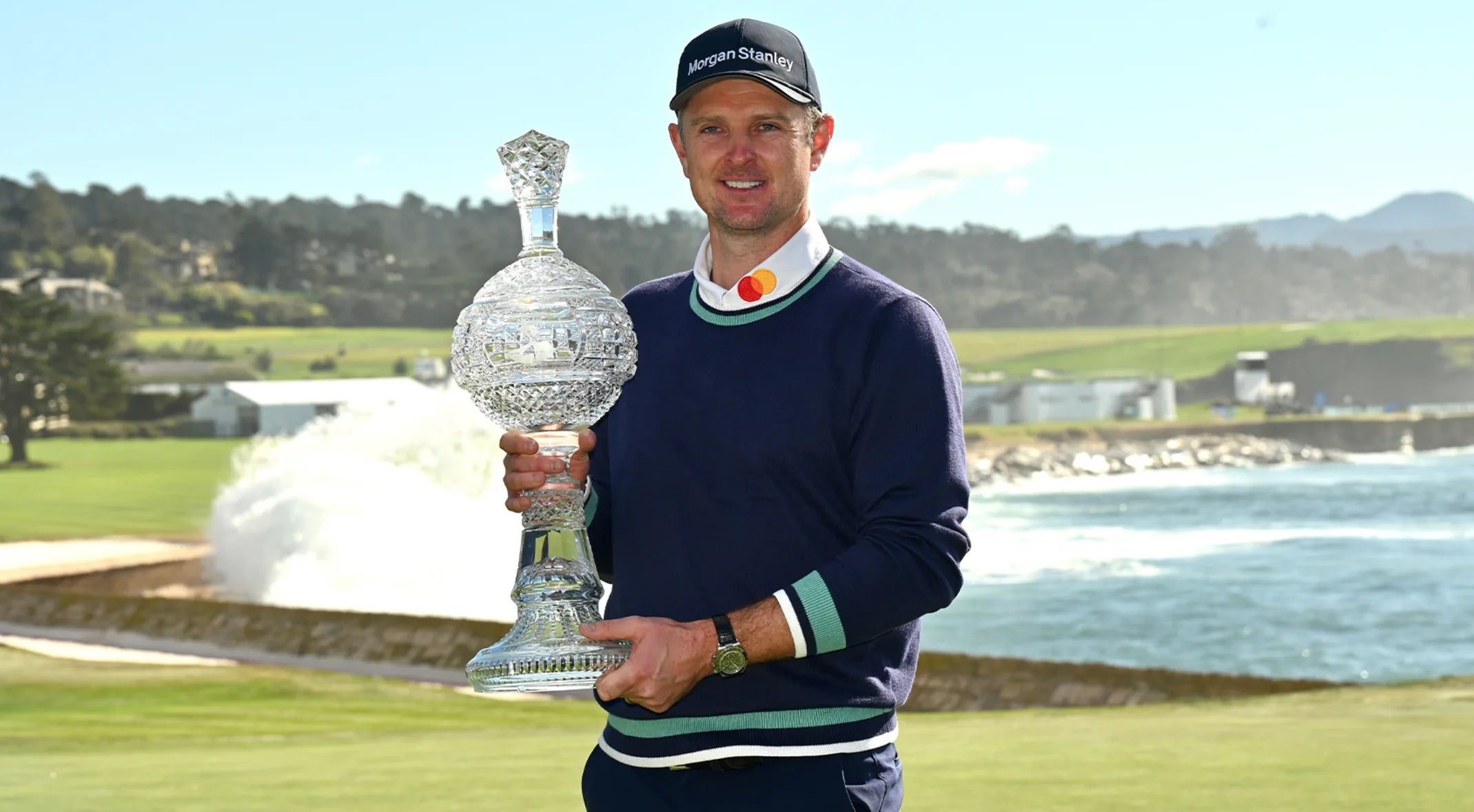 Primer triunfo europeo en Pebble Beach Primer triunfo europeo en Pebble Beach
