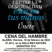 CARTEL MANOS UNIDAS CENA ALZIRA CARTEL MANOS UNIDAS CENA ALZIRA