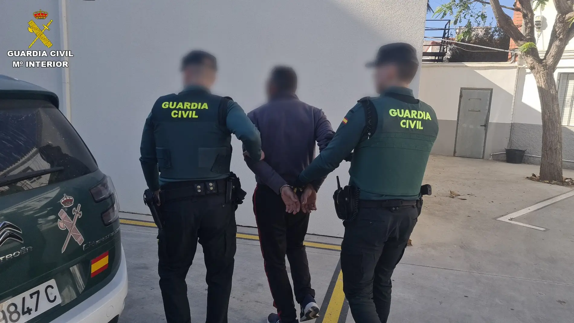 La Guardia Civil detiene al autor de una agresión a dos senderistas en Crevillent.