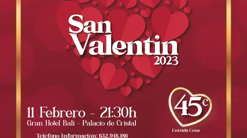 Fiesta de San Valentín en Benidorm. Fiesta de San Valentín en Benidorm.