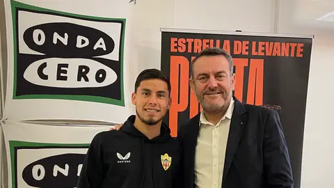 Lucas Robertone y Jesús Nieto Jugador Estrella de enero