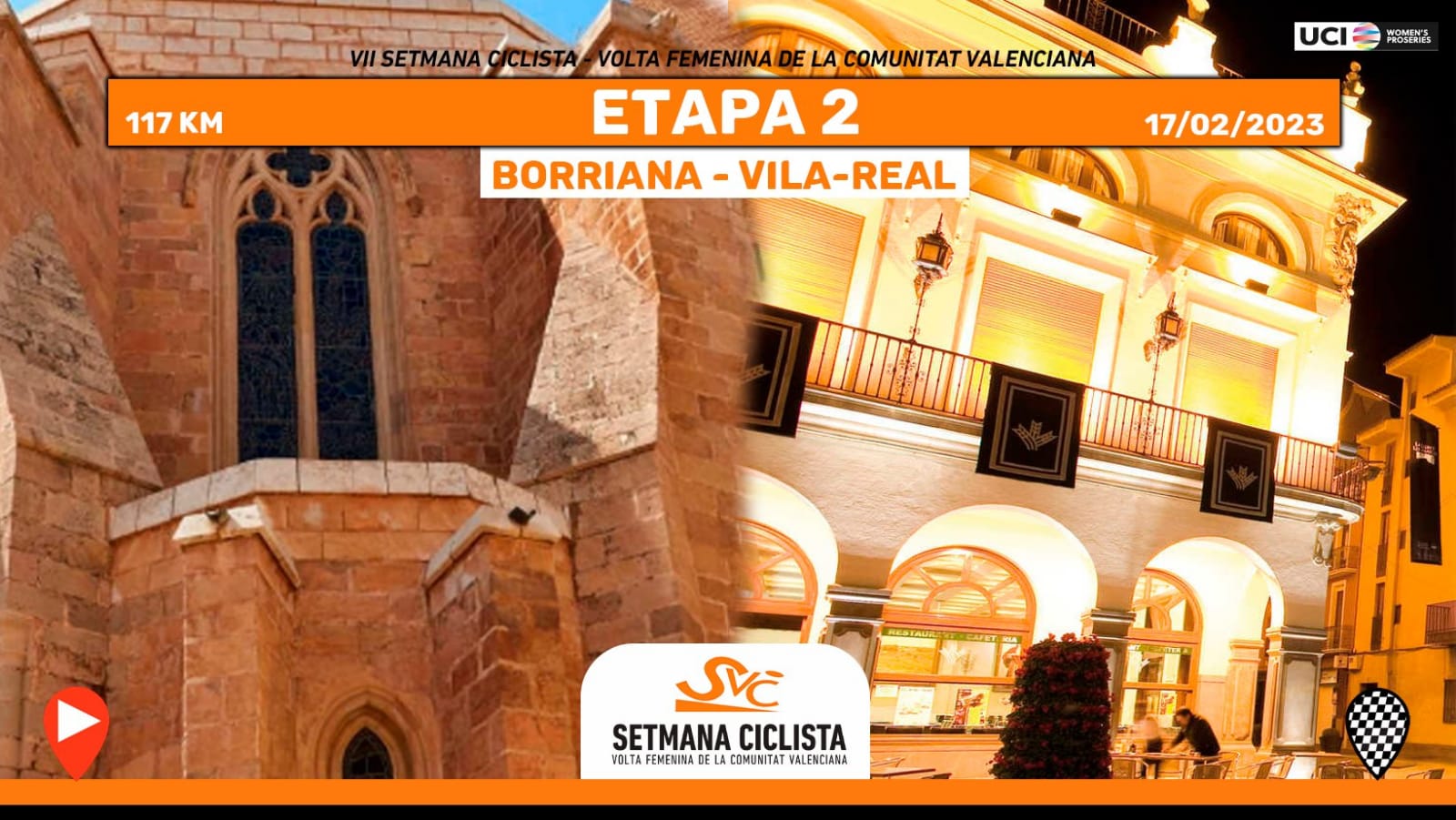 Burriana será la salida de la segunda etapa de la Volta Comunitat Valenciana Fèmines 2023 Burriana será la salida de la segunda etapa de la Volta Comunitat Valenciana Fèmines 2023