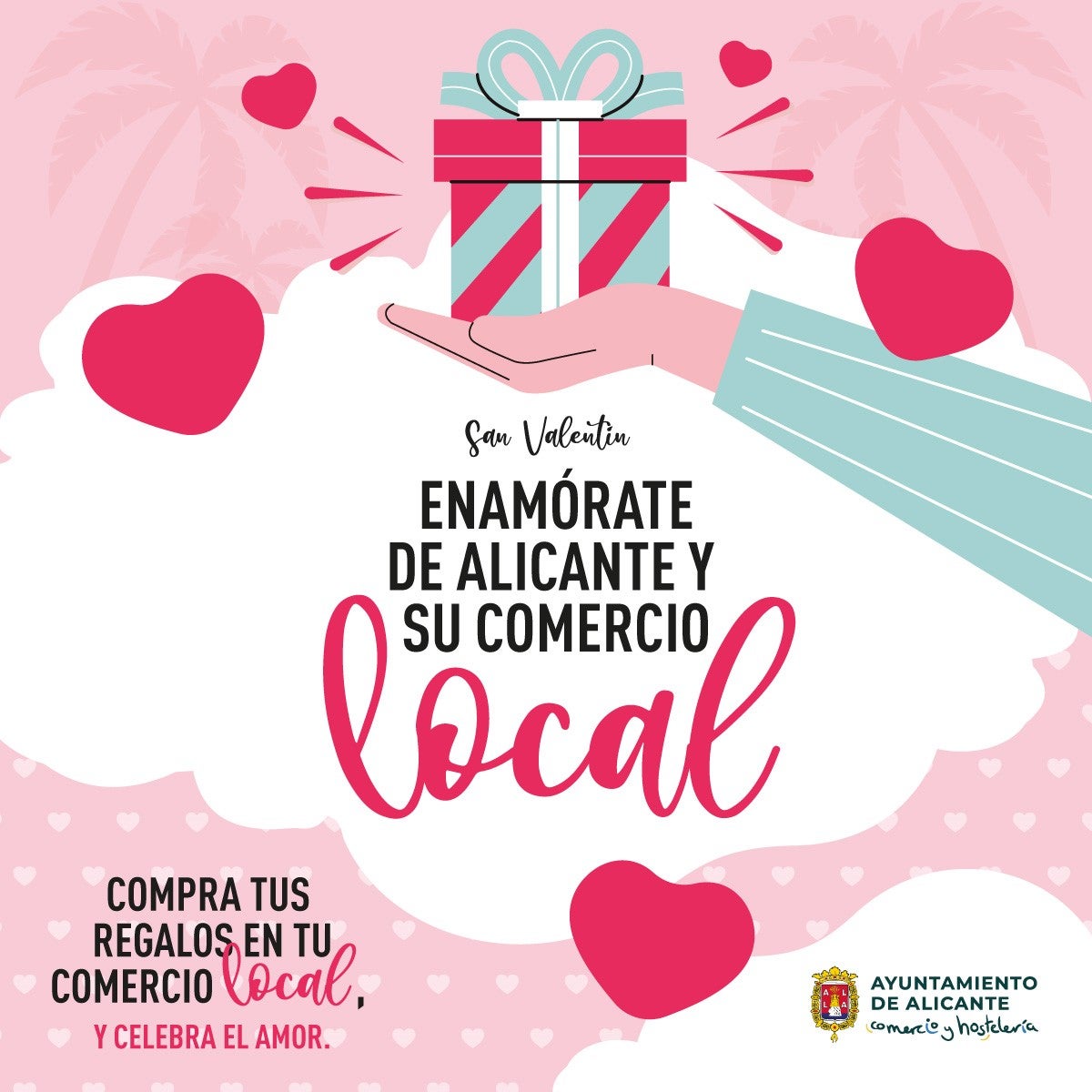 ‘Enamórate de Alicante y su Comercio local’ la campaña del Ayuntamiento de Alicante para dinamizar las compras del día de San Valentín ‘Enamórate de Alicante y su Comercio local’ la campaña del Ayuntamiento de Alicante para dinamizar las compras del día de San Valentín