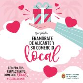 ‘Enamórate de Alicante y su Comercio local’ la campaña del Ayuntamiento de Alicante para dinamizar las compras del día de San Valentín
