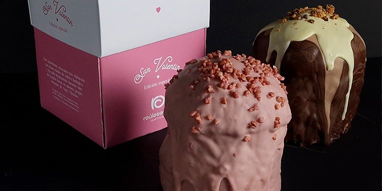 Raúl Asencio crea dos panettones especiales para el Día de los Enamorados Raúl Asencio crea dos panettones especiales para el Día de los Enamorados