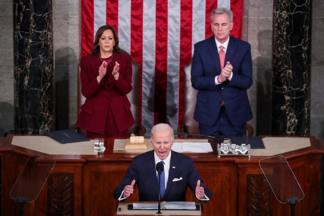 Joe Biden defiende la soberanía de Estados Unidos frente a la amenaza china Joe Biden defiende la soberanía de Estados Unidos frente a la amenaza china