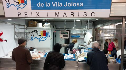 Pescader&iacute;a de la Cofrad&iacute;a de Pescadores de la Vila Joiosa.