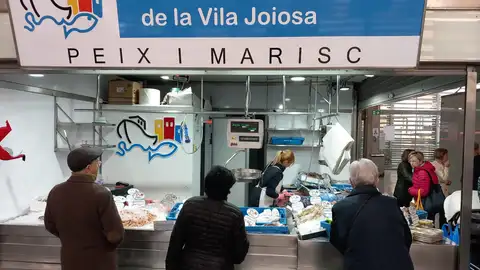 Pescadería de la Cofradía de Pescadores de la Vila Joiosa. Pescadería de la Cofradía de Pescadores de la Vila Joiosa.