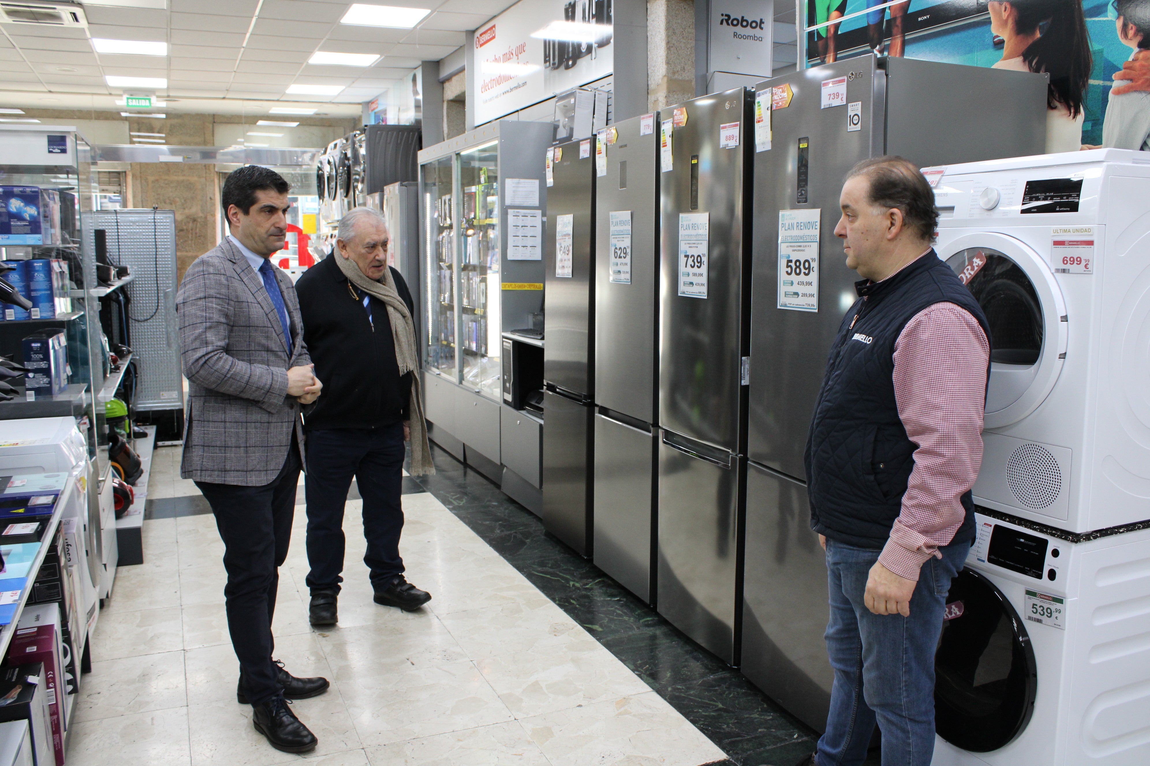 Gabriel Alén destaca as axudas da Xunta para renovación de electrodométicos Gabriel Alén destaca as axudas da Xunta para renovación de electrodométicos