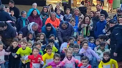 El atletismo es un deporte de amplia cantera en Piloña El atletismo es un deporte de amplia cantera en Piloña
