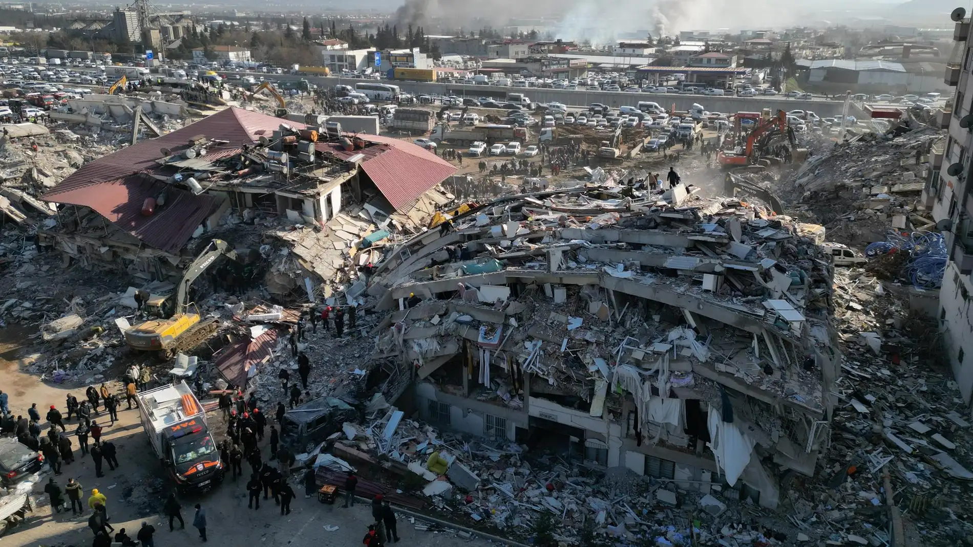 Kahramanmaras, en Turquía, tras los terremotos en la región.