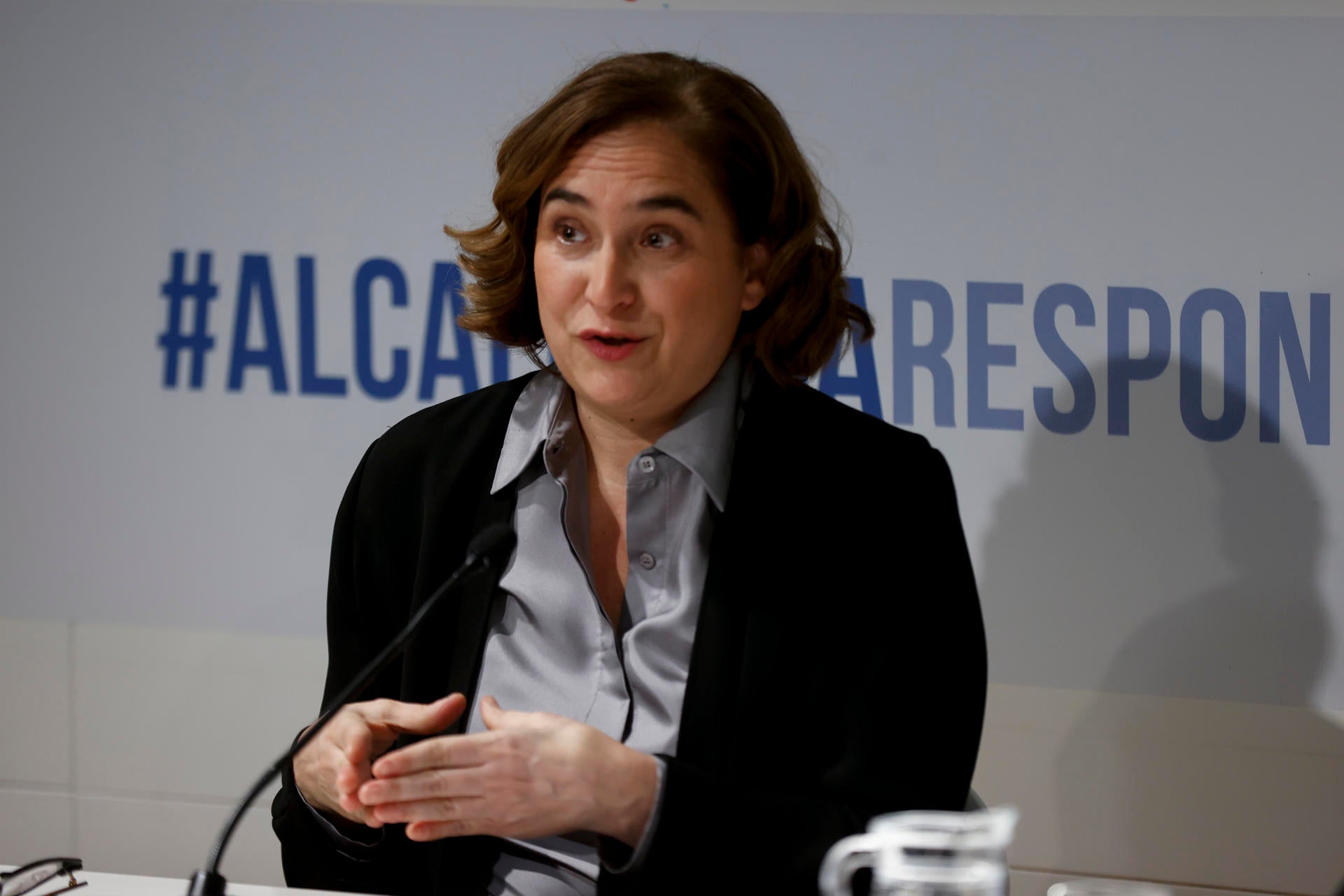 Ada Colau rompe las relaciones de Barcelona con Israel de manera temporal Ada Colau rompe las relaciones de Barcelona con Israel de manera temporal