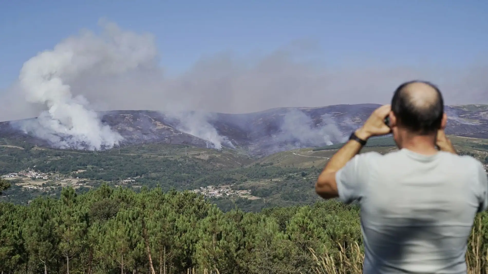 A Xunta reforza a coordinación con Portugal para mellorar a loita contra o lume