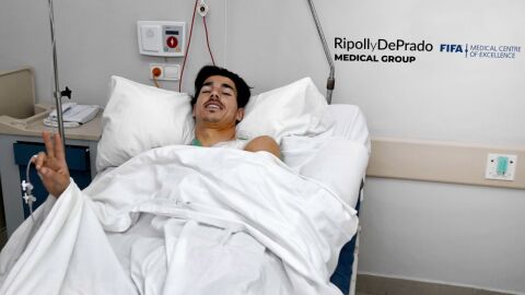 Pere Milla ya se encuentra en casa, recuper&aacute;ndose de la operaci&oacute;n a la que fue sometido en el hombro izquierdo