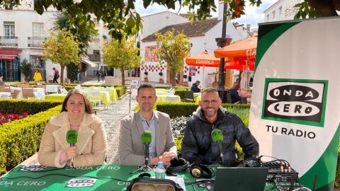 Especial Onda Deportiva Marbella desde la Plaza de los Naranjos con motivo del D&iacute;a Mundial de la Radio
