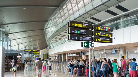 Imagen de archivo del interior de una terminal del Aeropuerto de Valencia 