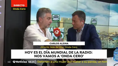 Carlos Alsina: "La radio está tan viva que la inmensa mayoría de la población en nuestro país escucha la radio todos los días" Carlos Alsina: "La radio está tan viva que la inmensa mayoría de la población en nuestro país escucha la radio todos los días"