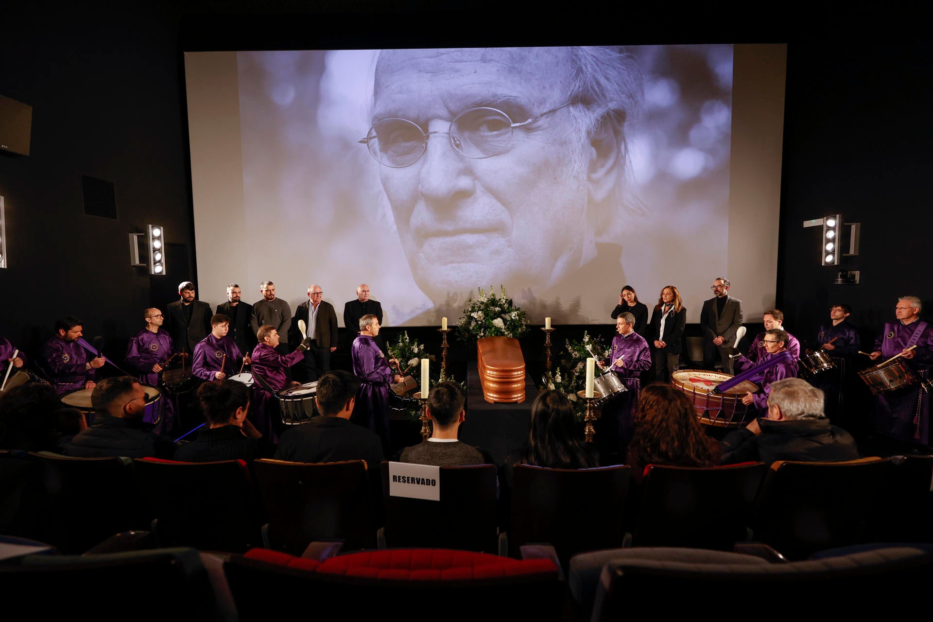 La Academia de Cine de Madrid acoge la capilla ardiente de Carlos Saura La Academia de Cine de Madrid acoge la capilla ardiente de Carlos Saura
