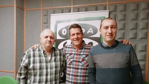 Fernando Bar&aacute;soain, Benjam&iacute;n Rekarte y Javier Saralegui