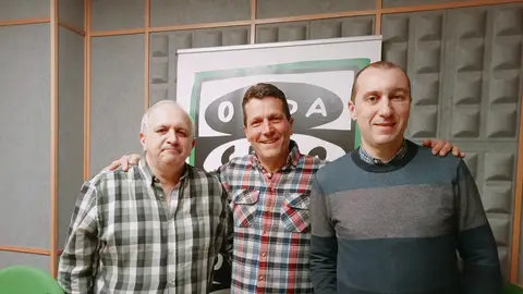Fernando Barásoain, Benjamín Rekarte y Javier Saralegui Fernando Barásoain, Benjamín Rekarte y Javier Saralegui