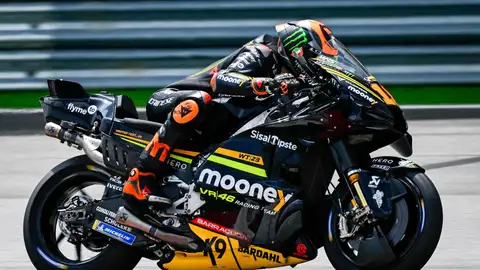El piloto italiano, Luca Marini. El piloto italiano, Luca Marini.