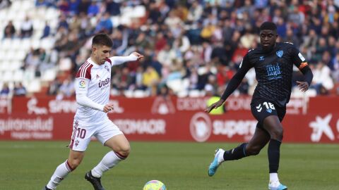 N'Diaye, jugador del M&aacute;laga CF