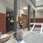 Jesús Martín, alcalde de Valdepeñas, visita obras remodelación futura sede CEPA Francisco de Quevedo Jesús Martín, alcalde de Valdepeñas, visita obras remodelación futura sede CEPA Francisco de Quevedo