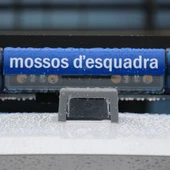Imagen de archivo de un vehículo de los Mossos d'Esquadra. Imagen de archivo de un vehículo de los Mossos d'Esquadra.