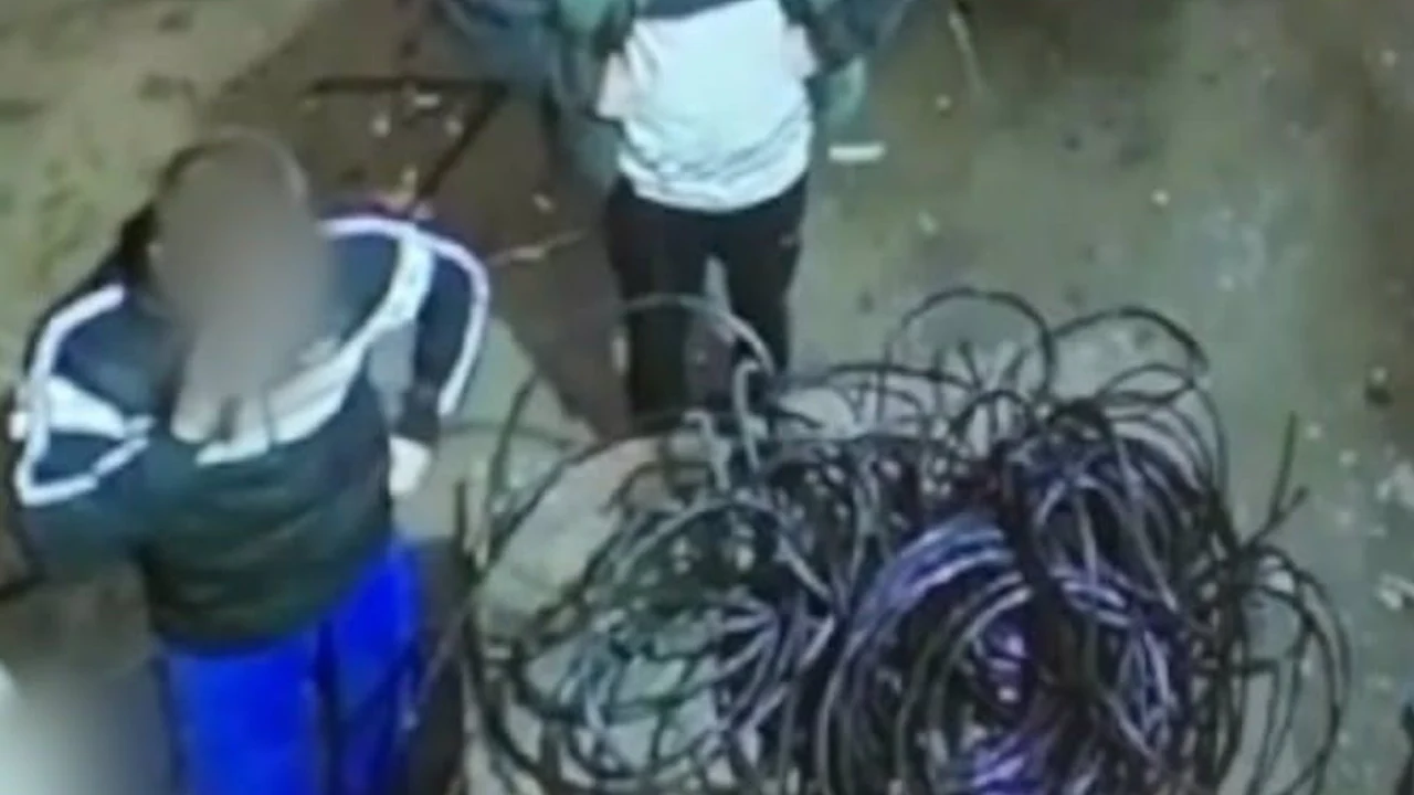Varias barriadas de Plama se quedaron sin luz por el robo de cableado