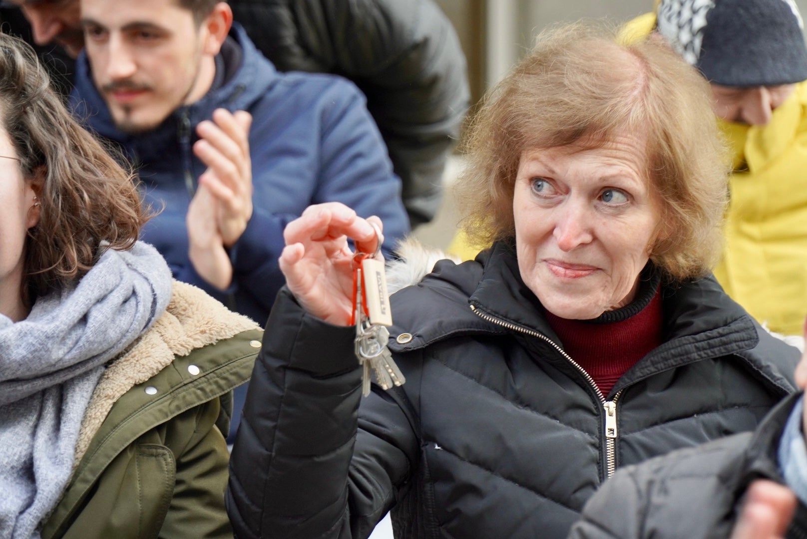 Francina Armengol entrega las llaves de 14 viviendas protegidas en Maó Francina Armengol entrega las llaves de 14 viviendas protegidas en Maó
