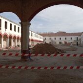 Obras de rehabilitación en el antiguo edificio del Cuartel del Príncipe de la Universidad de Alcalá