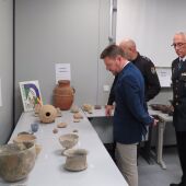 La Junta recibe más de 150 piezas de origen arqueológico