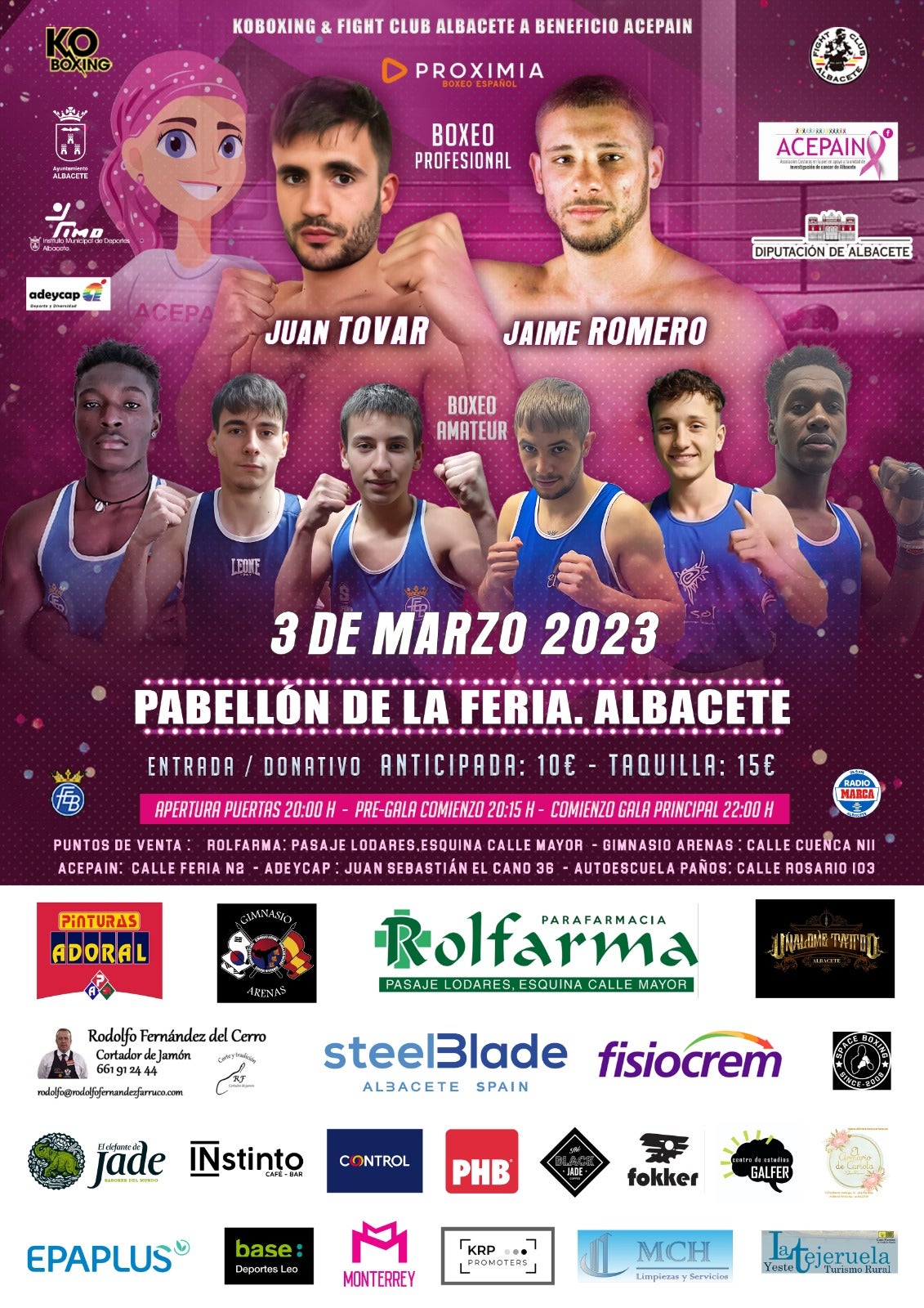 El Pabellón de la Feria albergará este viernes una gran velada de boxeo El Pabellón de la Feria albergará este viernes una gran velada de boxeo
