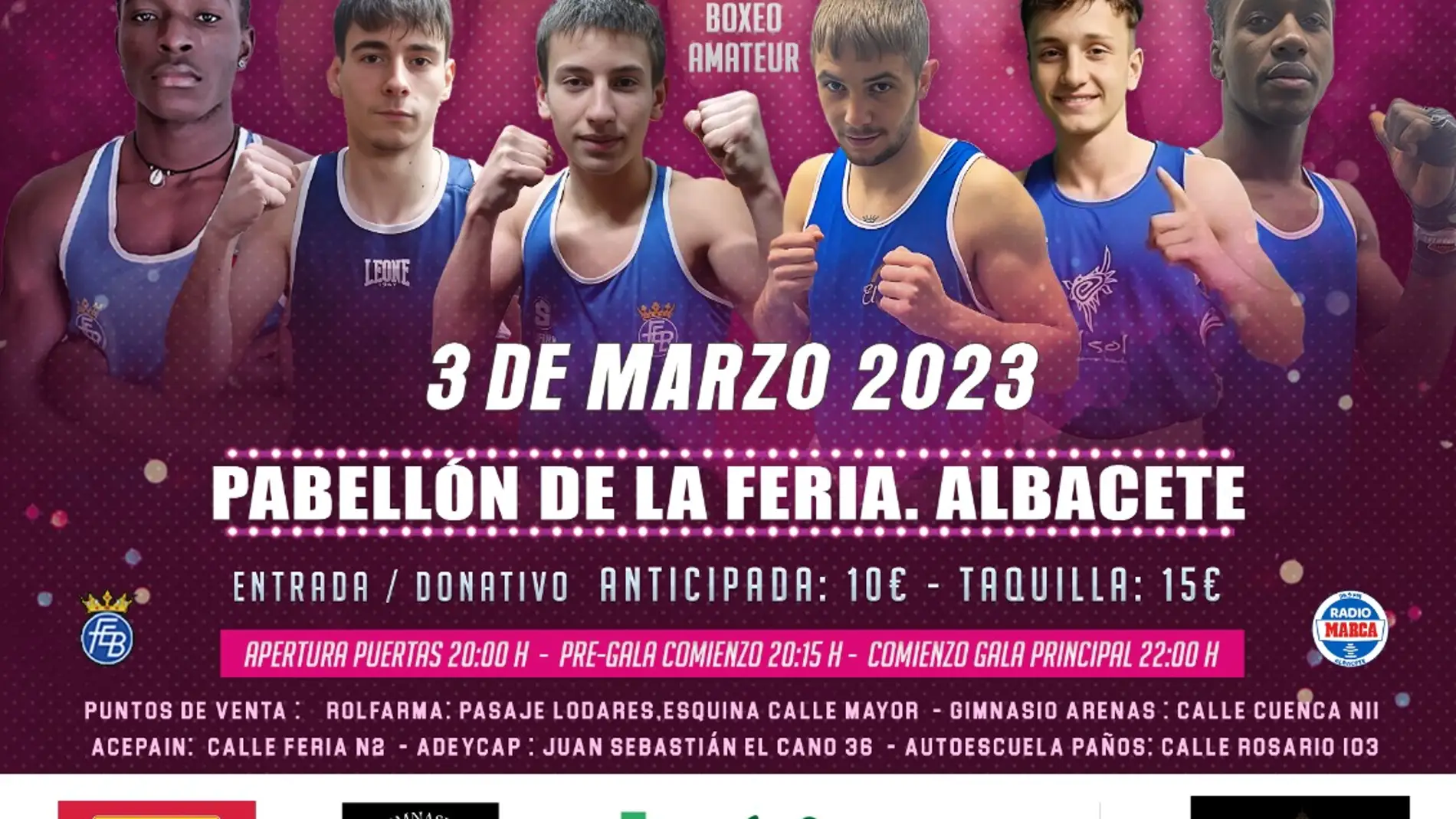 El Pabellón de la Feria albergará este viernes una gran velada de boxeo |  Onda Cero Radio