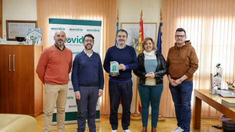 l'alfas del pi fiestas con eco ecovidrio reciclaje