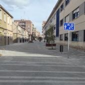 Calle Olegario Domarco Seller de Elche peatonalizada.