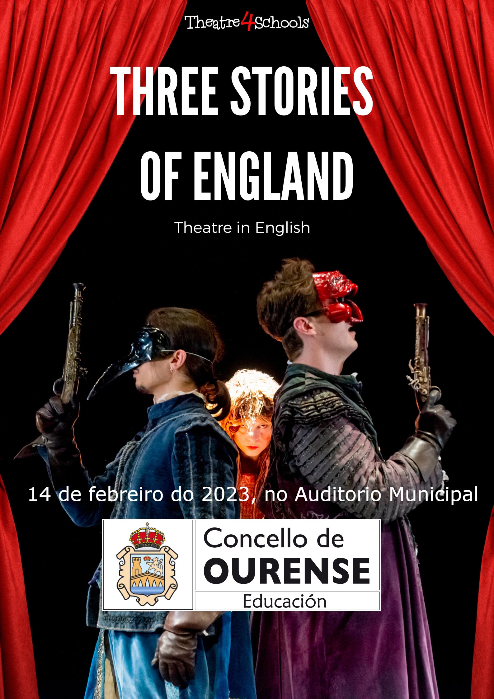 O Concello de Ourense fomenta a aprendizaxe do inglés a través da obra 'Three stories of England' O Concello de Ourense fomenta a aprendizaxe do inglés a través da obra 'Three stories of England'