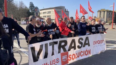 Movilización trabajador Vitrasa