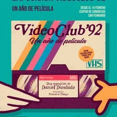 Cartel de la exposición Videoclub 92 Cartel de la exposición Videoclub 92