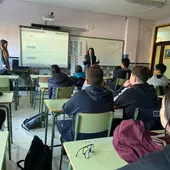 Alumnado de una clase de 3º de ESO del IES Pablo del Saz Alumnado de una clase de 3º de ESO del IES Pablo del Saz