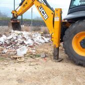 Retirada escombros vertedero