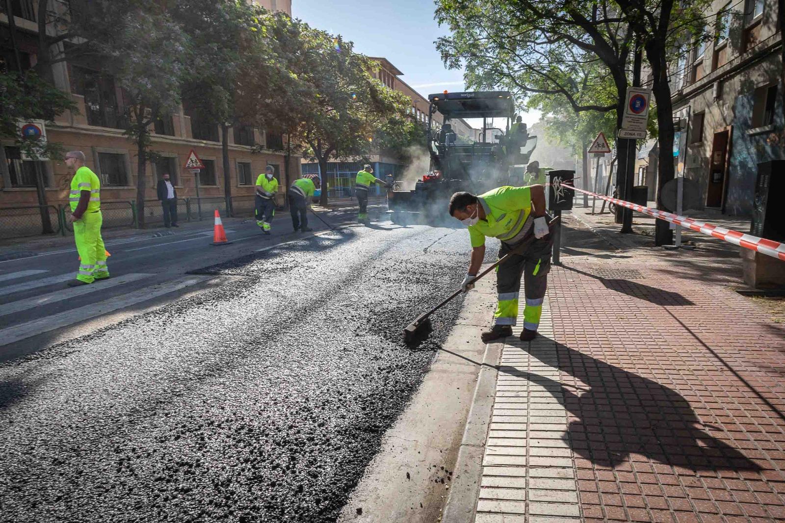 Comienza el asfaltado de 48 calles Comienza el asfaltado de 48 calles