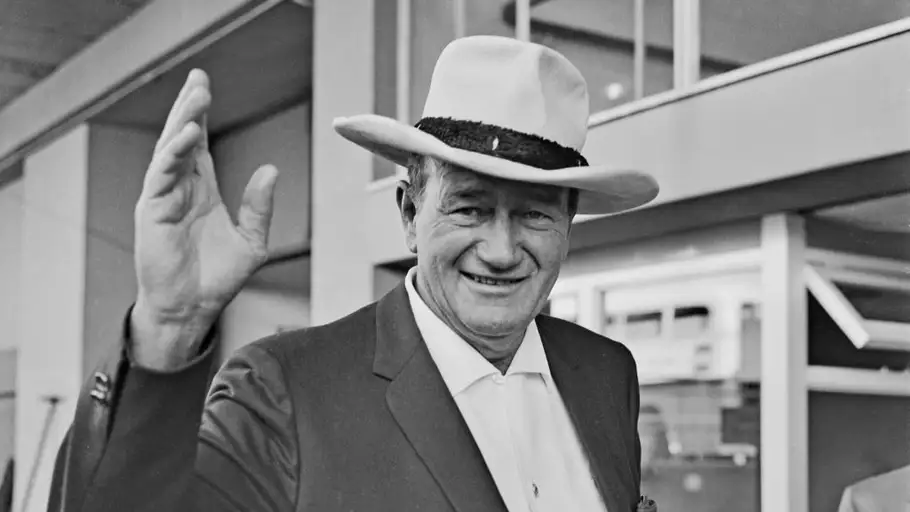 El actor John Wayne en una imagen de archivo El actor John Wayne en una imagen de archivo
