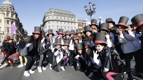 Sol y calor estos carnavales en Euskadi