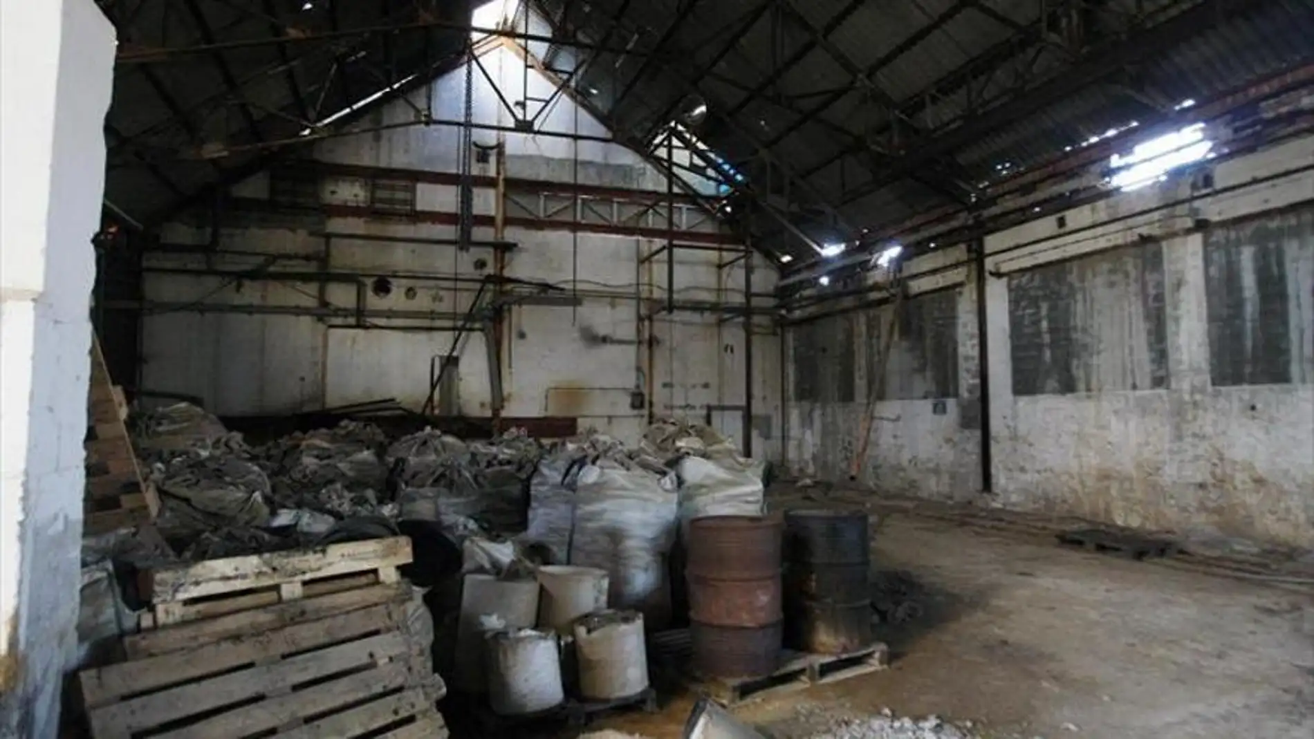 Imagen de archivo del interior de la fábrica de Inquinosa
