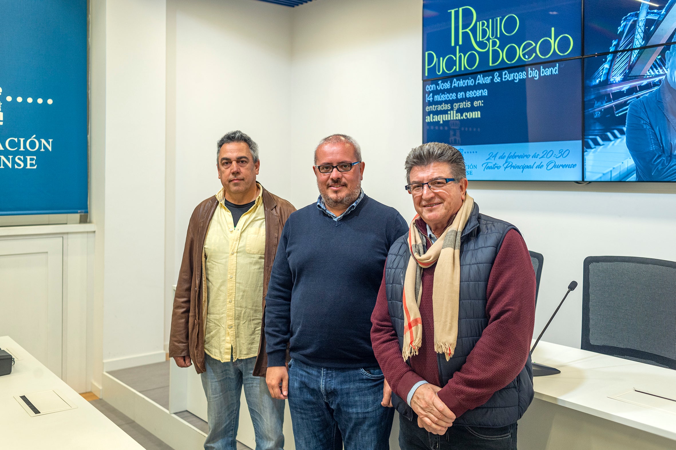 O Teatro Principal acolle este venres un concerto homenaxe a Pucho Boedo O Teatro Principal acolle este venres un concerto homenaxe a Pucho Boedo