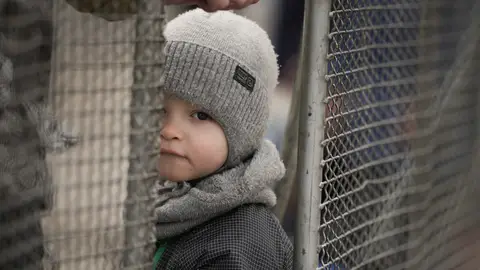 Un niño refugiado Andrés Conde, de Save the children: "El precio más alto de la guerra en Ucrania lo están pagando los niños"